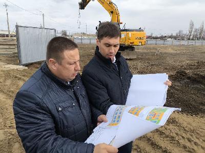 В Ровенском районе ведётся строительство детского сада на 120 мест