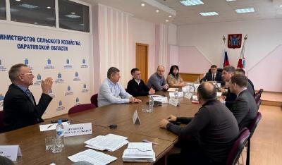В министерстве сельского хозяйства области обсудили вопросы отгрузки сельхозпродукции железнодорожным транспортом