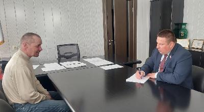 Роман Ковальский провел личный прием граждан