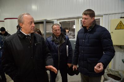 Губернатор ознакомился с инвестиционным проектом ровенского сельхозпредприятия
