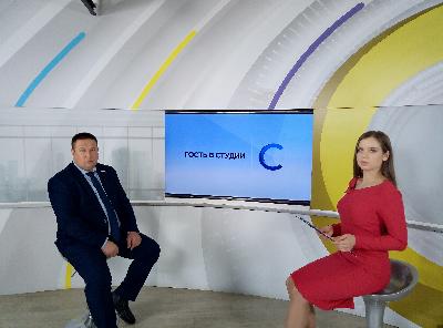 Министр сельского хозяйства Роман Ковальский побывал «Гостем в студии» на телеканале «Саратов 24»