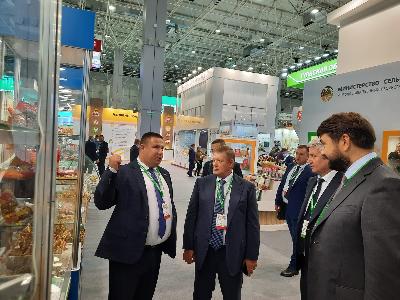 Состоялось официальное  открытие 23 Российской агропромышленной выставки «Золотая осень – 2021»