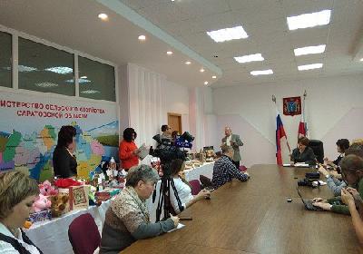 В министерстве сельского хозяйства Саратовской области прошла презентации продукции 