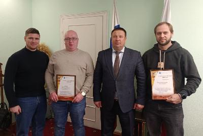 Роман Ковальский встретился с ЛХК «Кольцовское» - победителями зимнего этапа Всероссийского марафона «Земля спорта – 2025»