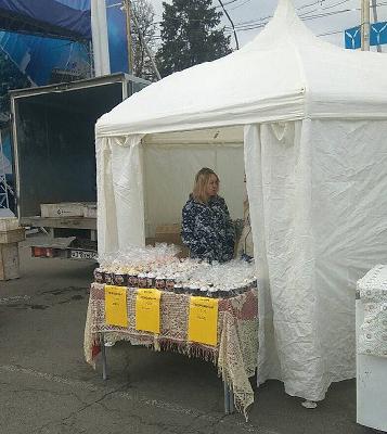 На Театральной площади прошла сельскохозяйственная ярмарка