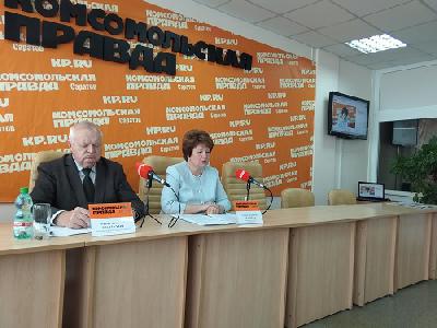 Министр сельского хозяйства Саратовской области Татьяна Кравцева провела пресс-конференцию 